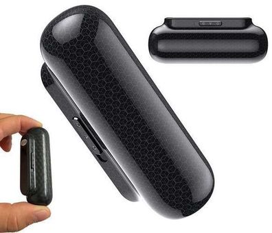 Diktaphon Q77 mit Sprachaktivierung, eingebauter 3000mAh Akku, Magnet, 32Gb