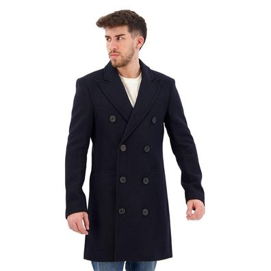 Mantel Superdry M5011885A-11S Slim Fit Marineblau