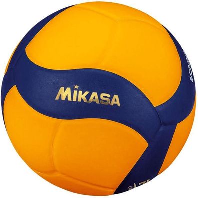 Volleyball Mikasa V333W Gelb/Blau fér Schule und Wettkampf