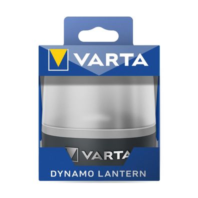Dynamo Laterne Varta 2 Ladearten IP54 Wasserdicht