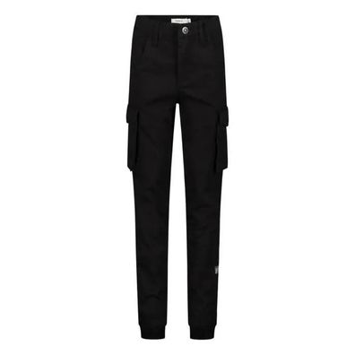 Cargohose name-it RYAN Regular Fit Schwarz