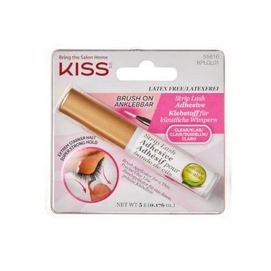 KISS Wimpernkleber mit Aloe Vera Clear, 5 g