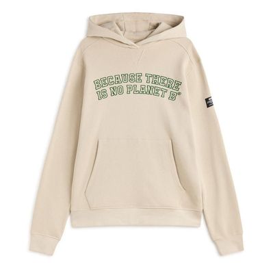 Herren Sweatshirt Ecoalf mit Kapuze Beige