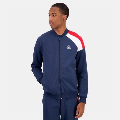 Sweatshirt Le Coq Sportif Tri NÂ°2 mit Reißverschluss in Dress Blues