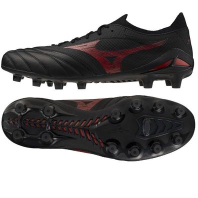 Fußballschuhe Mizuno Morelia Neo IV B Elite FG schwarz-rot