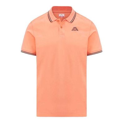 Polo Kappa Ezio 2 Orange/Blau