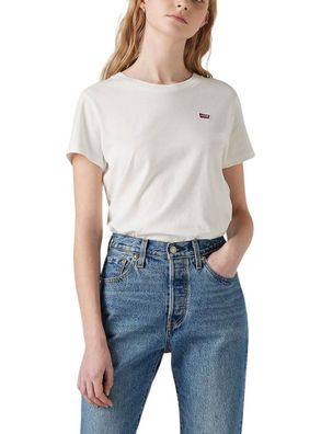 T-Shirt Levi's Weiß Regular Fit Damen