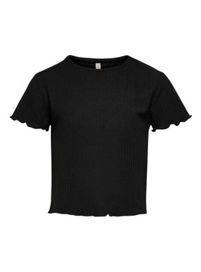 Top Only Kognella S/S O-NECK schwarz