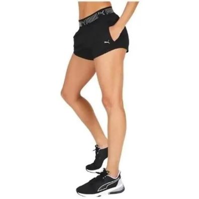 Shorts Puma W PUMA ELASTC 3SHORT Schwarz