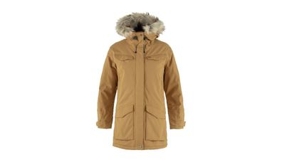 Parka Fjällräven Nuuk wasserdicht Damen Braun