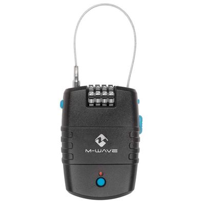 Fahrradschloss M-Wave Kabelschloss mit 120 dB Alarm