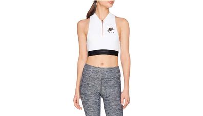 T-Shirt Nike Air Crop Weiß