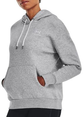 Sweatshirt Under Armour Essential Fleece Hoodie Grau