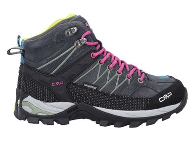 Trekking Schuhe CMP Rigel Mid WP grau anthrazit-mineral