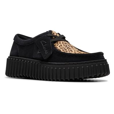 Derby Clarks Torhill Bee Leopardenmuster