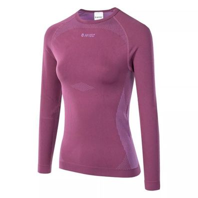 T-Shirt Hi-Tec Rair Langarm Funktionsunterwäsche Violett