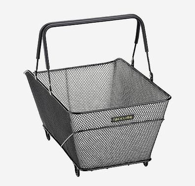 Fahrradkorb Racktime Bask-it Trunk schwarz, 28 Liter