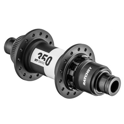 Hinterradnabe DT Swiss 350 Classic Aluminium 243 g Schwarz