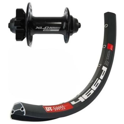 Vorderrad XLC 27,5 Zoll, 6-Loch Nabe, schwarz