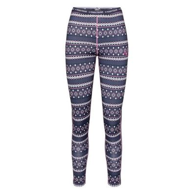 Leggings kari-traa LUNE PANT Thermoaktiv Blau