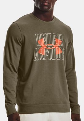 Sweatshirt Under Armour Rival Terry Sportlich Braun Grén