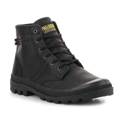 Stiefel Palladium Pallabrousse Legion Leder Schwarz