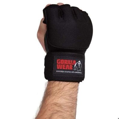 Trainingshandschuhe Gorilla-Wear Professionell Schwarz