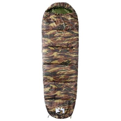 Schlafsack vidaXL Momie Camouflage