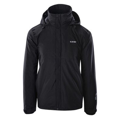 Jacke Hi-Tec Helmo M Wasserdicht Schwarz