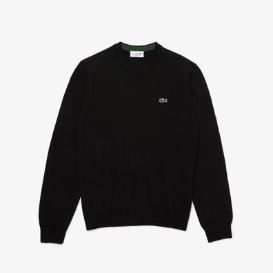 Pullover Lacoste Klassisch Schwarz