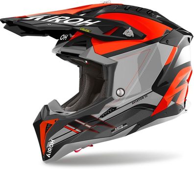 Airoh Motorrad Crosshelm Aviator 3 Saber AI40010032
