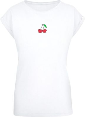 Merchcode Damen Ladies Summer Sweet Cherry T-Shirt MP5012099