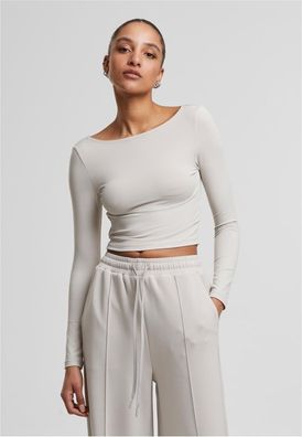 Urban Classics Damen Ladies Slim Fit Longsleeve TB7721