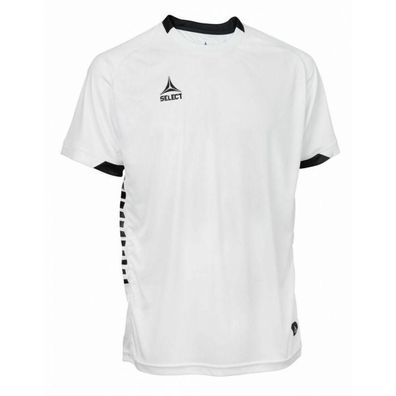 T-Shirt Select Maillot Weiß/Schwarz