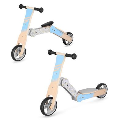 Lernfahrzeug Spokey WOO-RIDE MULTI 2-in-1 blau