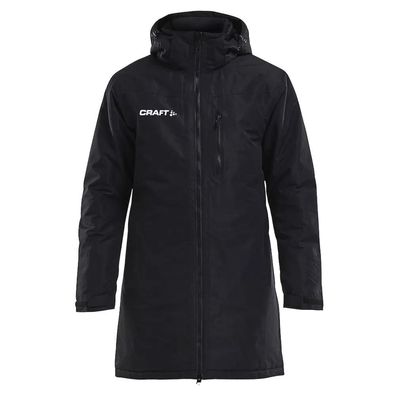 Jacke craft 1905982-9999 schwarze lange Parka