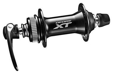 Vorderradnabe Shimano Sportlich Schwarz