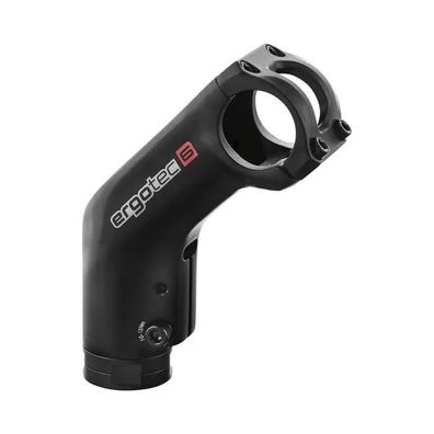 Fahrradvorbau Ergotec Aluminium 45 Grad 90 mm Schwarz