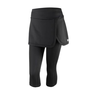 Leggings Wilson Capri Skort IV schwarz