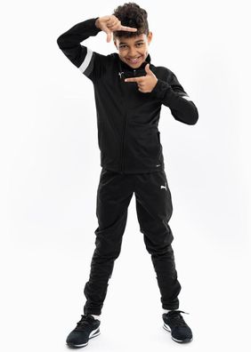 Kinder Trainingsanzug Puma Team Rise 658655 Schwarz