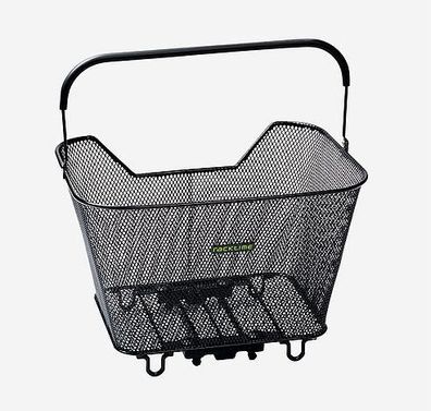 Fahrradkorb racktime 23 Liter Aluminium schwarz