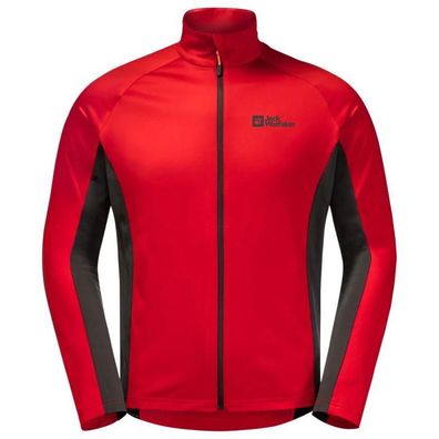 Fleecejacke Jack Wolfskin Morobbia FZ Rot