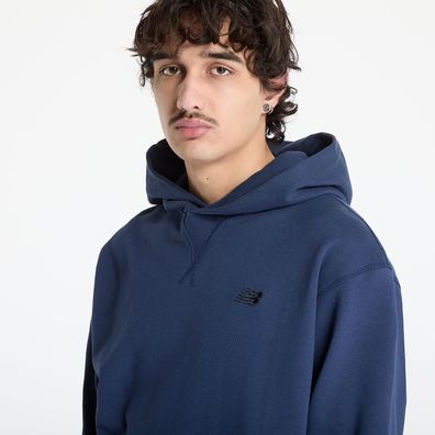 Sweatshirt New Balance MT41534NNY French Terry Hoodie Blau