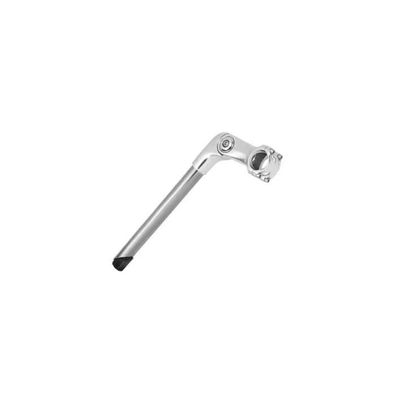 Verstellbarer Vorbau Humpert 0 bis + 60Â° silberfarben