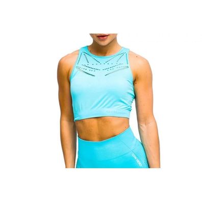 Sport-BH GymHero Venice Beach Top Kurz Blau