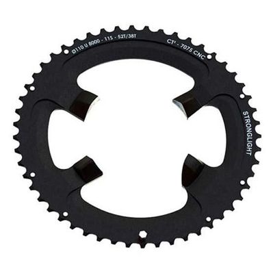 Fahrradzubehör Stronglight Ultegra Platte 110 mm schwarz