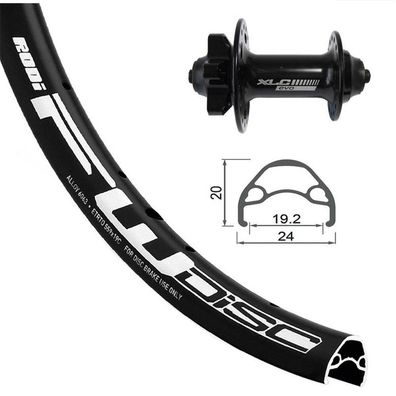Vorderrad XLC 4055149256739 Leicht und langlebig