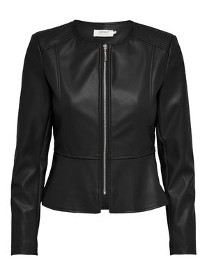 Blouson Only Onlsaramy Faux Leather Cc Otw schwarz