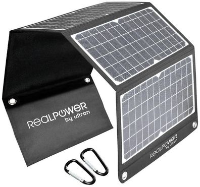Faltbares Solarpanel RealPower SP-30E 30W