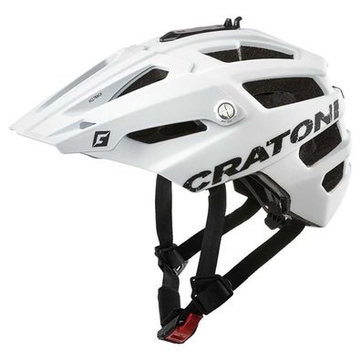 Mountainbike Helm Cratoni Alltrack Weiß, Größe S-M